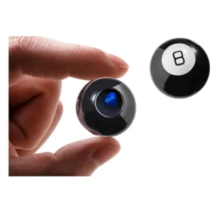 ของขวัญแปลกใหม่พวงกุญแจที่เล็กที่สุดในโลก Magic 8 Ball ลึกลับอินฟินิตี้บอลอุปกรณ์ลึกลับคําตอบคําถามบอล