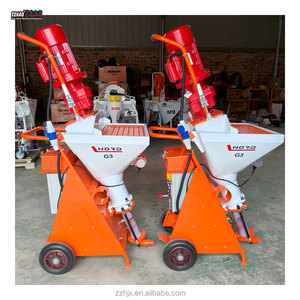 Mesin Plester Semprot Gypsum untuk Finishing Cat Dinding, Mesin Plester Semen untuk Pekerjaan Konstruksi - Product Image 4