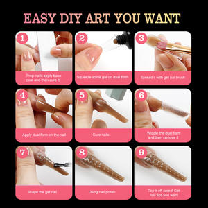 0 Nouvelles Idées de Produits 10-en-1 Moule à Ongles Long en Peau de Serpent Forme de Moulage pour Ongles Moule à Charme pour Ongles - Product Image 3