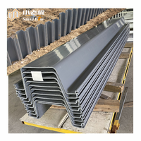 Panneaux de palplanches en PVC robustes de type U, mur de soutènement, palplanches en plastique, palplanches en vinyle pour solution de contrôle des eaux