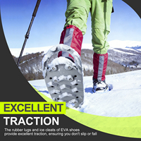 WOOWAVE Offre Spéciale Raquettes à Neige EVA 21 Pouces Meilleur Prix Légères Antidérapantes Sangle Réglable Chaussures de Randonnée Hiver Extérieur
