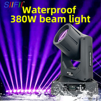 380W RGBW Beam Moving Head Light Professionelles LED-Bühnenlicht für DJ Club Party Event Beleuchtung