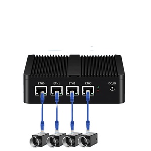 Mini PC N100 Quad Core 4x2.5G Intel I225V DDR5 4 ports LAN Gigabit, routeur pare-feu PFsense, serveur portable pour la maison et le bureau - Product Image 3