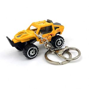 Porte-clés 3D en plastique, forme chariot élévateur, rouleau compresseur, chariot de levage, dessin animé, promotionnel, souvenir, cadeaux pour enfants - Product Image 4