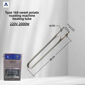 Tubo de Calefacción <span class=keywords><strong>Infrarrojo</strong></span> de Alta Calidad para Horno de Asar Batatas, Repuesto Modelo 128 128A 168 - Product Image 4