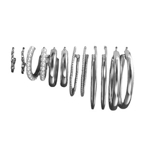 Fashion Hoop Set <strong>Earrings</strong> for Woman Oversize Big <strong>Gold</strong> Drop Round <strong>Dangle</strong> <strong>Earring</strong> N230315 - Product Image 2