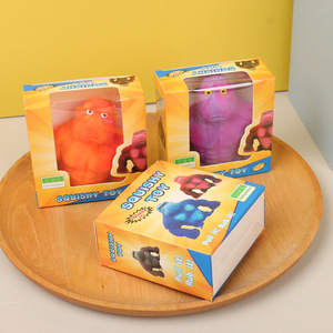 Autonomy Squishy <b>Gorilla</b> <b>Toy</b> 12Pcs Colorful Stress Relief For Kids And Adults - Product Image 4