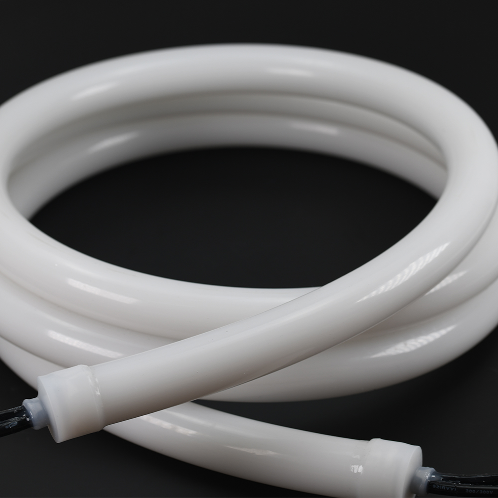 Flexible LED Neon Flex Lights DC5V Round 360 degree addressable digital silicon Neon Strip LED lighting IP67 waterproof