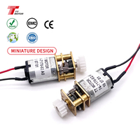 DC Akıllı Makine Motoru 12mm 2.4V 5V Mini N10 N20 N30 Kalıcı Mıknatıslı 12RPM 40RPM 69RPM Elektrikli GM12-N20VA Şanzıman İçin