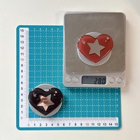 Support de téléphone magnétique rétractable en forme de cœur avec strass et miroir, couleur unie, anneau télescopique, support de bureau, style coréen