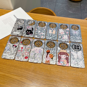 Étui de téléphone personnalisé avec motif en forme de plume IMD pour iPhone Samsung Xiaomi <span class=keywords><strong>Huawei</strong></span> Étui de téléphone antichoc Vente en gros d'usine - Product Image 5