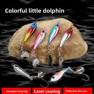 Vente en gros Leurre métallique <span class=keywords><strong>Dolphin</strong></span> Jig 5g-80g pour lancer longue distance, avec lame de <span class=keywords><strong>spinning</strong></span> et hameçon simple, pour la pêche en jigging côtier en eau salée, appât dur - Product Image 1