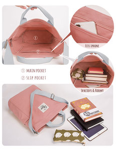 Lily Queen Handbags <strong>Purse</strong> Canvas Crossbody Tote <strong>Purse</strong> <strong>for</strong> Women Casual Message Bag <strong>for</strong> <strong>Teen</strong> - Product Image 6