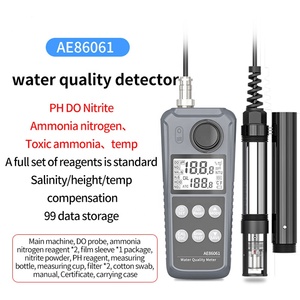 Water Quality Tester <strong>Meter</strong> Detector AE86061 <strong>Dissolved</strong> <strong>Oxygen</strong> Temperature PH Nitrite Ammonia Nitrogen Measure <strong>Analyzer</strong> - Product Image 2