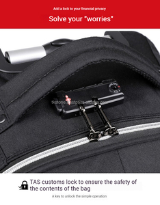 2024 hiver antivol sport Style chariot sac à dos étanche affaires voyage bagages avec rangement pour sac de sport scolaire - Product Image 6