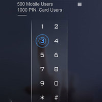 Contrôleur d'accès par clavier tactile WIFI Tuya pour 1000 ou 10000 utilisateurs, contrôle d'accès tactile, prise en charge de l'ajout/délestage des utilisateurs par application