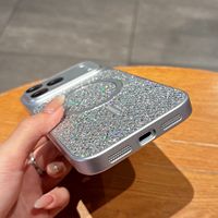 Coque Magnétique Scintillante à Paillettes pour iPhone 17 16 15 14 Pro Max avec Protection de l'Objectif et Antichoc Brillante