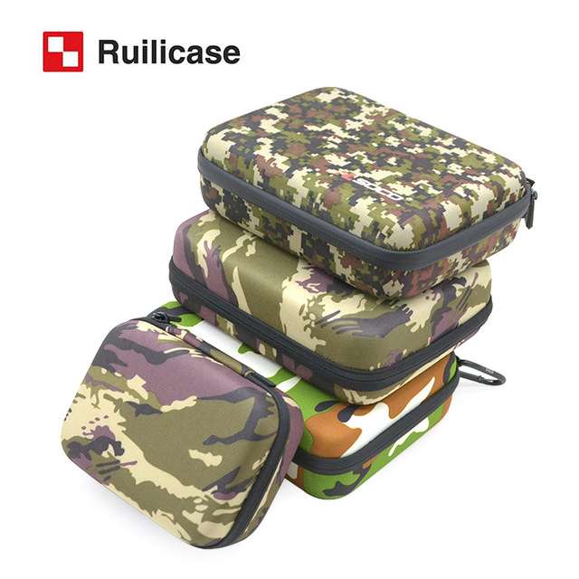 Ruilicase shockproof CCTV camera carrying EVA Hardshell Case for go pro