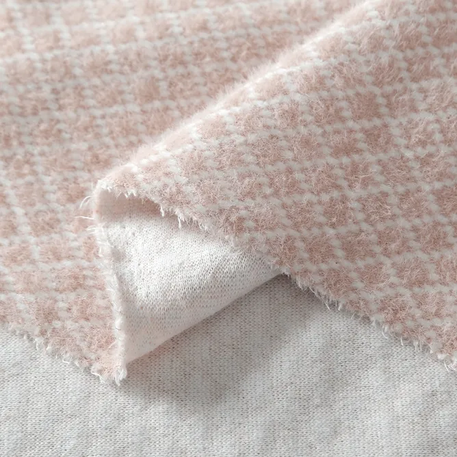 Vải Dệt Nguyên Liệu Thô 100% Polyester Vải Dệt Kim Lông Cừu Cực Terry Cho Hàng May Mặc