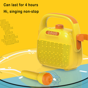 Máy hát karaoke cho bé gái OEM, máy hát karaoke di động cho trẻ em với loa và micro - Product Image 2