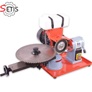 Máquina afiladora de hojas de sierra SETIS Little Grinding King, modelo de afilado en seco y en húmedo con recirculación de agua - Product Image 1