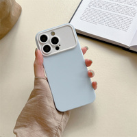 Coque de protection pour iPhone 14 Pro TPU Injection PC 2 en 1 Skin Feeling Large Window Lens Protective Cover Phone Case for iPhone 11 12 13 15 Plus