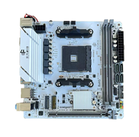 Kartu jaringan Gigabit WIFI M.2 komputer Desktop faktor bentuk ITX kecil DDR4 Motherboard Dual Channel B450-ITX baru