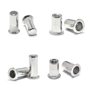 M6 M8 acier zingué grande tête plate CSK corps fendu Rivet écrou cric écrou - Product Image 5