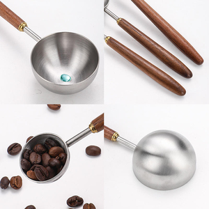 ชุดช้อนตวงพรีเมียม ทำจากสแตนเลสสตีล พร้อมด้ามจับไม้ - Product Image 6