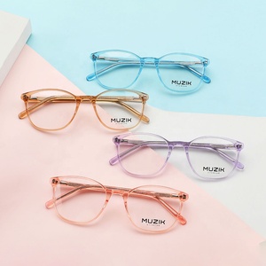Fabricant en gros, logo personnalisé, lunettes de mode 2025 en acétate, lunettes d'ordinateur anti-lumière bleue, montures de lunettes optiques - Product Image 4