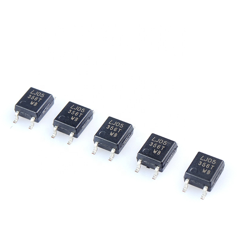 LTV-356T-B LTV Series Single Channel 80V 3750Vrms Transistor Output Optocoupler SMT DIP-4