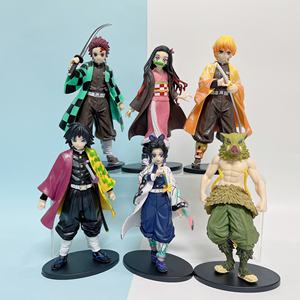 Venta al por mayor colección juguete 24 diseño Anime figuras juguetes Kimets No Yaiba modelo muñeca japonesa dibujos animados Ghost Slayer figura de acción - Product Image 4