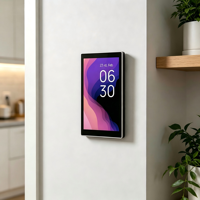 Panneau de commande tactile intelligent Android WiFi de 5 pouces, design barre, directement de l'usine, pour la maison, l'hôtel, le bureau et l'appartement