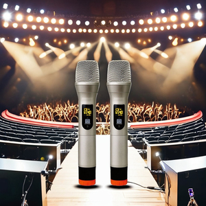 Buổi hòa nhạc thanh nhạc chuyên nghiệp nghệ sĩ uhf micro không dây - Product Image 6