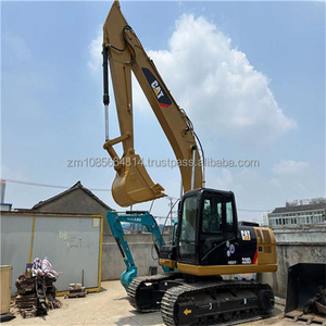 Haute qualité pour pelle sur chenilles Caterpillar 320GC poids de fonctionnement de 20 tonnes pour moteur Kubota avec nouveau seau de pompe utilisé - Product Image 1