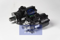 Moteur hydraulique BMR Hongda à faible vitesse et couple élevé, arbre cannelé en acier inoxydable chromé dur, vérin simple effet 14W