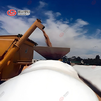 Stockage de grain blanc de sac de silo agricole de bâche d'ensilage de prix usine 5 couches