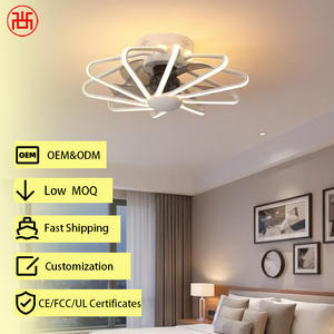 Industrial Style 5-Blade Metal Ceiling Fan with BLDC Motor, Reversible Airflow, Energy-Saving, Dimmable LED & Smart APP Control - Product Image 1