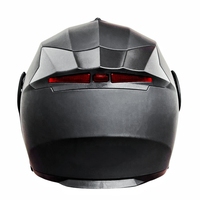 Nouveau casque de moto modulaire de sécurité avec visière rabattable, protection dorsale amovible, double lentille HD, protection de la tête pour la conduite, casques de moto pour adultes