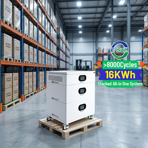 Sistema <span class=keywords><strong>di</strong></span> Energia Solare Fotovoltaica Off-Grid Tutto in Uno da 51.2V 6kW con Sistema <span class=keywords><strong>di</strong></span> Accumulo Ibrido da 10kWh 16kWh+ - Product Image 5