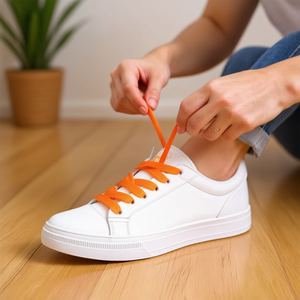 Lacets Ilan 140 cm orange pour baskets - Product Image 2