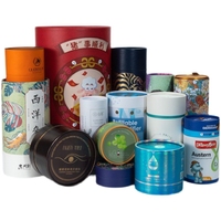 Tube Cylindrique en Papier Recyclé Couché Imprimé sur Mesure avec Laminage Mat pour Cosmétiques, Vernis à Ongles, Huiles Essentielles, Parfums - Conception Personnalisée