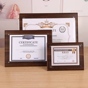 14x20 Inch Acrylic Double Diploma Frame - Floating Display For Two 8.5x11 Documents, Certificates, Or Photos