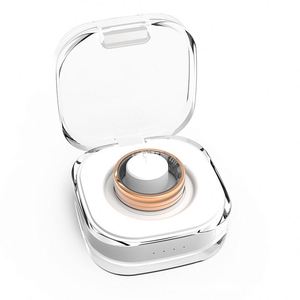 CITICITY 450mAh Magnetic Smart Ring Charging Box Type C Acrylic Charger <b>LED</b> Indicator 5V 0.02A Input Support 15-20 Charges - Product Image 1