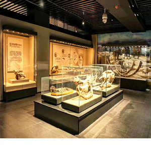 Vitrines de musée sans <span class=keywords><strong>lunette</strong></span> Fabricants Vitrines de musée en verre trempé anti-empreintes digitales personnalisées - Product Image 1