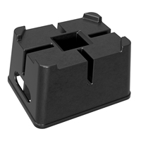 Bloc de stabilisation pour remorque, 2 blocs stabilisateurs pour camping-car avec sac pour remorque de voyage