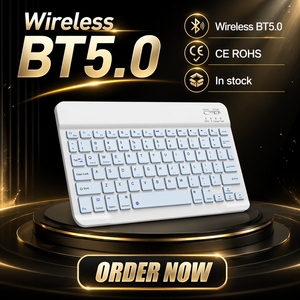 Clavier sans fil Bluetooth compact du fabricant, 78 touches, léger et portable, Teclado Tastatur Clavier Tastiera - Product Image 1