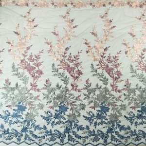 2019 Bleu <span class=keywords><strong>Royal</strong></span> de haute Qualité Nigeria Coton Sec Dentelle Tissu Africain Dentelle De Voile Suisse - Product Image 1