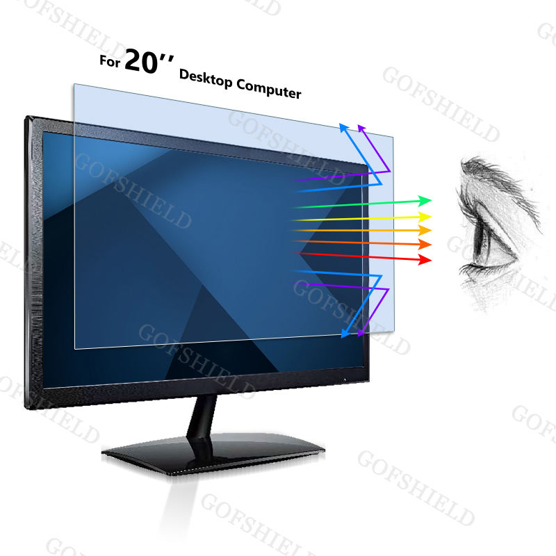 แสงสีฟ้าสำหรับคอมพิวเตอร์ 20 นิ้ว