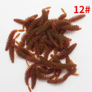 เหยื่อตก<span class=keywords><strong>ปลา</strong></span>แบบใหม่ 10 ชิ้น/ถุง ขนาด 5.5 ซม. น้ำหนัก 1.2 กรัม เหยื่อปลอมแบบนุ่มสำหรับตกปลาผิวน้ำ น้ำจืด ใช้สำหรับตกปลาพันธุ์มาร์ลิน - Product Image 6